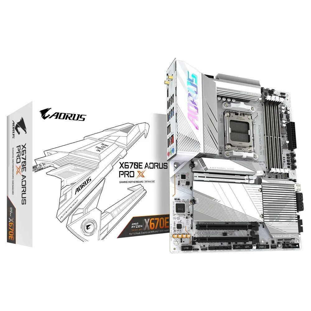 Gigabyte X670E Aorus Pro X ATX Motherboard