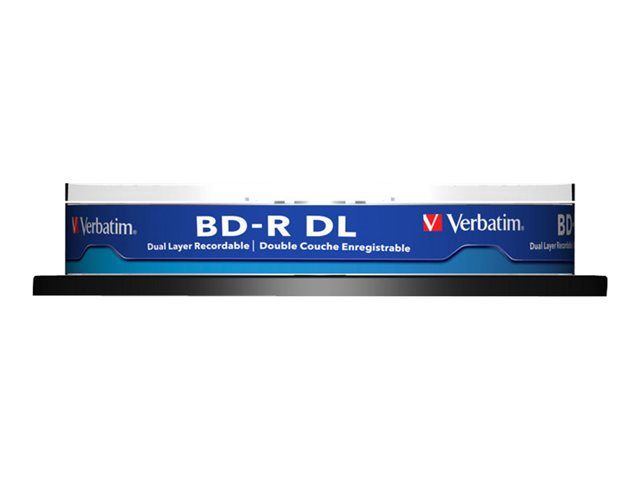 Verbatim 10x BD-R DL 50GB 6x Spindle