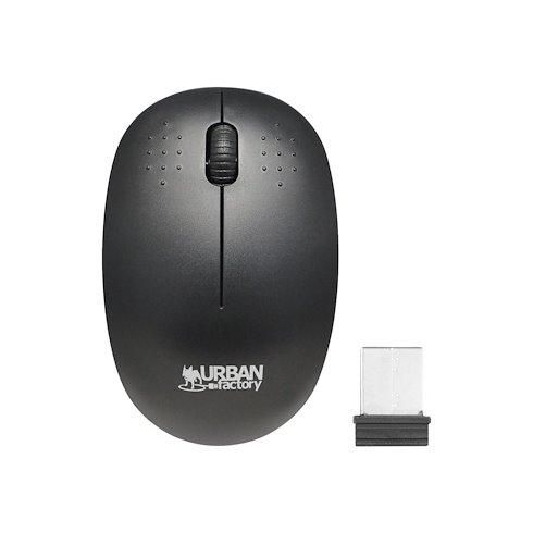 Urban Factory Wired Mouse Free (Black)