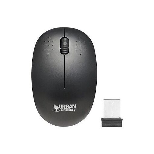 Urban Factory Wired Mouse Free (Black)