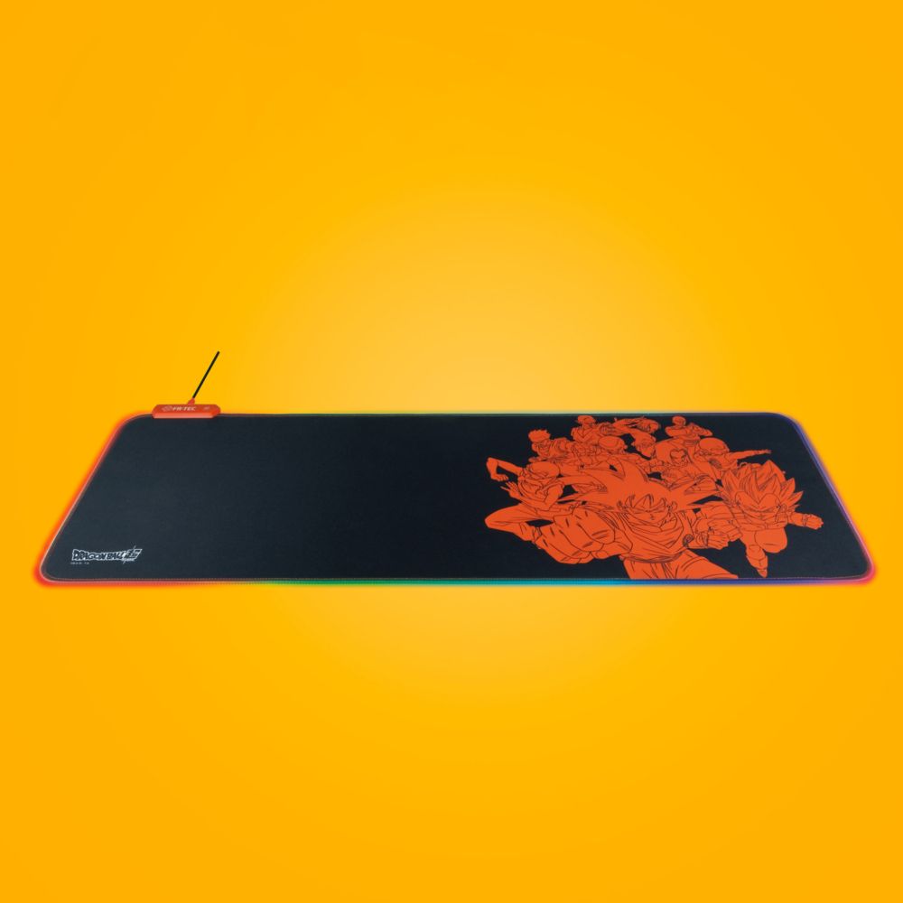 Subsonic Dragon Ball Super Mouse Pad XL RGB (Black/Orange)