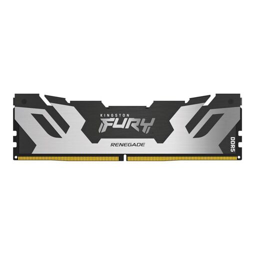Módulo Kingston FURY Renegade DDR5 de 48 GB (288 pines, 6400 MT/s / PC5-51200, CL32, 1,4 V, sin tampón, no ECC, negro/plateado)