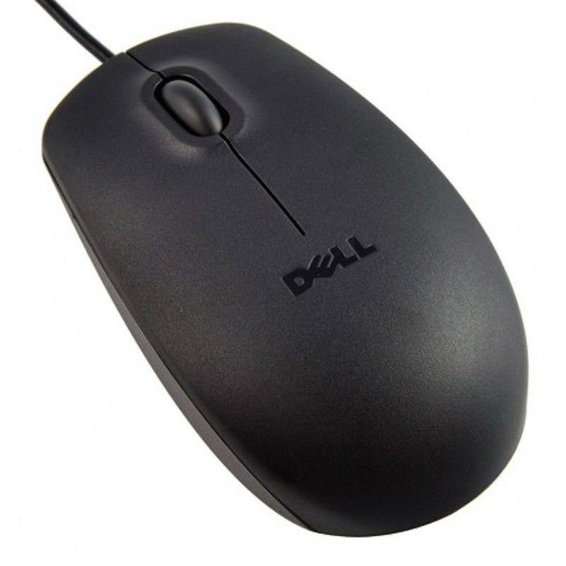 Dell MS111-T Wired Optical USB Mouse - Black, 1000 DPI