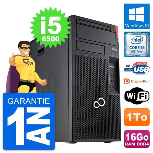 Portátil Fujitsu Esprimo P557 MT - 16GB de RAM, 1TB HDD, Windows 10, WiFi