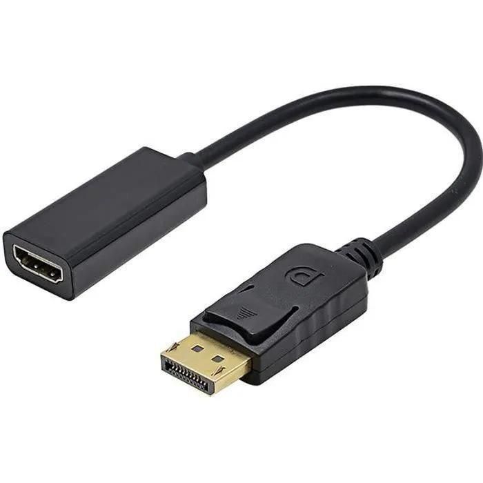 GOTOTOP Display Port to HDMI Adapter Converter - Full HD 1080P