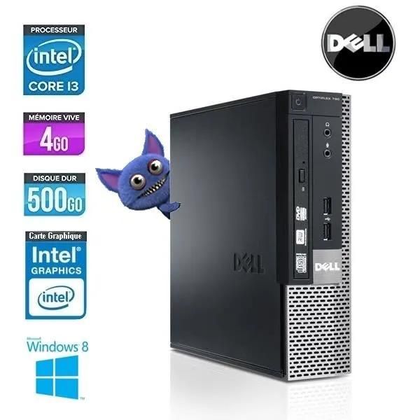 Dell OptiPlex 3020 SFF - Core i3-4130, 3.2GHz, 4GB RAM, 500GB HDD, DVD-RW, Intel HD Graphics 4400, Windows 8.1 Pro 64-bit