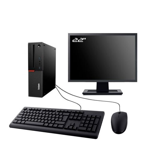 PC Lenovo M900 SFF - Pantalla de 22', Intel i5-6500, 32GB de RAM, 2TB SSD, Windows 11