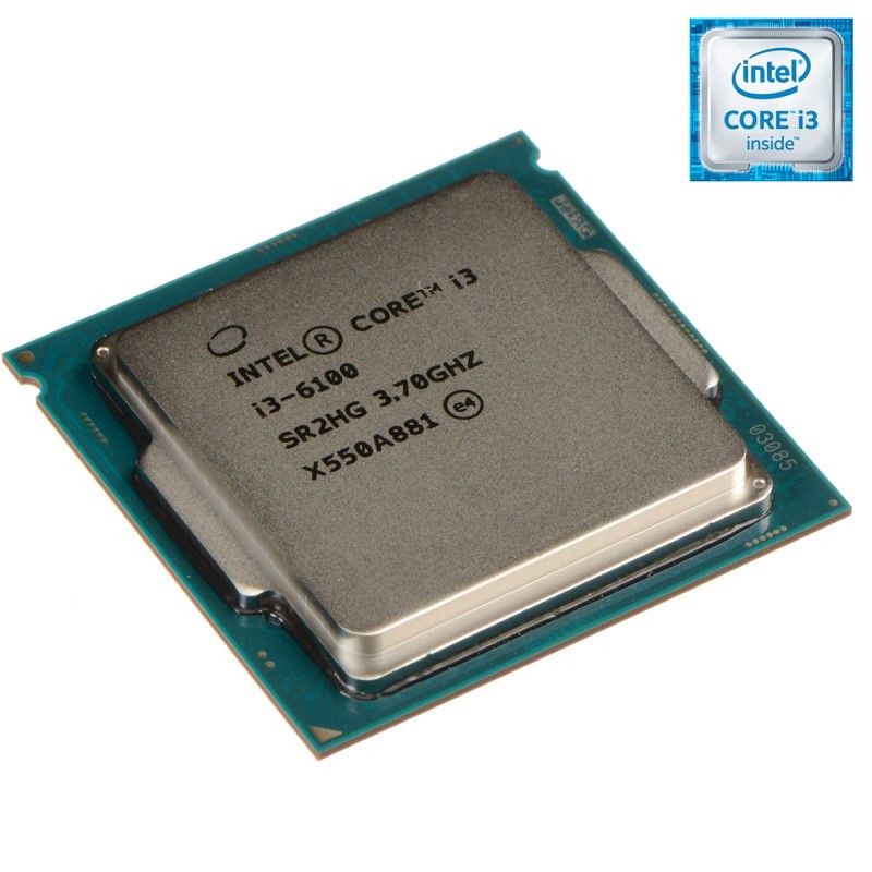 Intel Core i3-6100 CPU 3.70Ghz SR2HG FCLGA-1151 3Mo 8GT/s