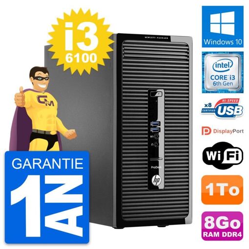 PC de escritorio HP ProDesk 400 G3 MT