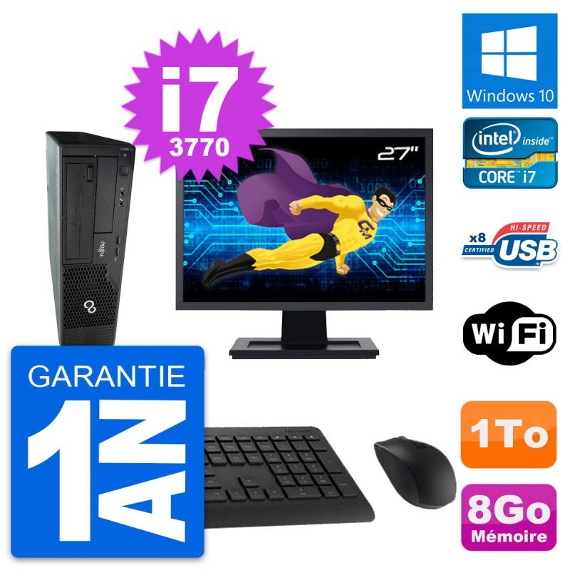 Fujitsu E510 DT 27-Inch Desktop Computer