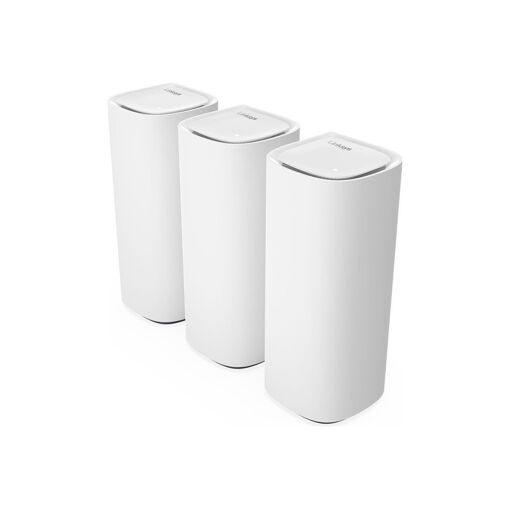 Linksys VELOP Pro 7 Wi-Fi System (3 Routers) - Up to 9000 sq. ft. - 1GbE, 2.5GbE Mesh, Wi-Fi 7 Multi-Band