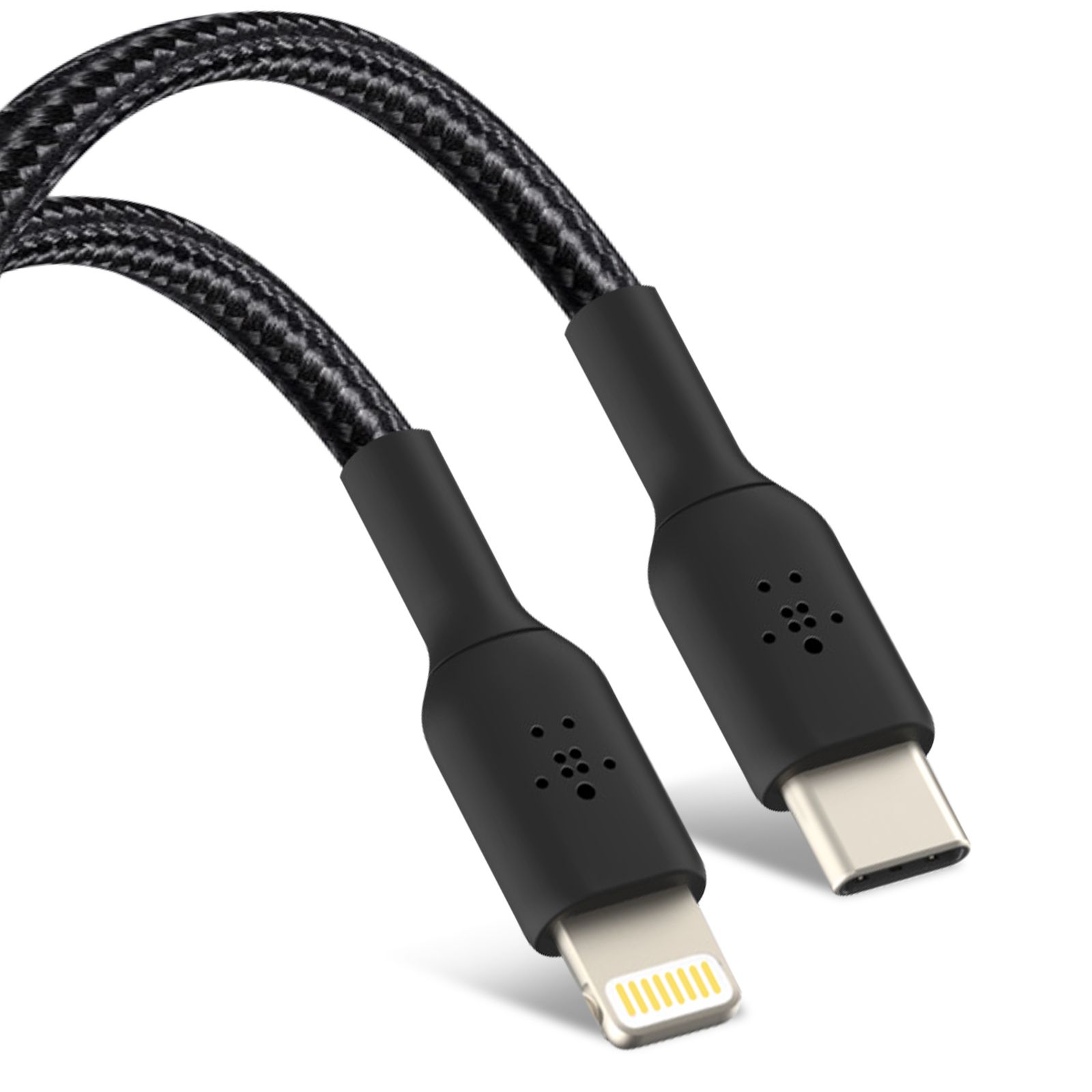 Belkin USB-C to Lightning Power Delivery 18W Cable, 2m, Black