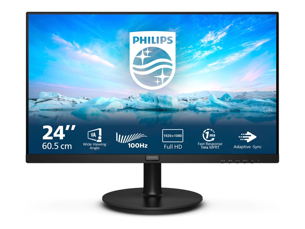 Philips V-line 241V8LAB 24" LED Screen - Full HD 1080p, 100Hz