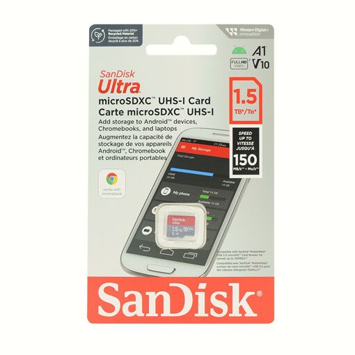 Tarjeta de memoria SanDisk Ultra microSDXC UHS-I de 1,5 TB