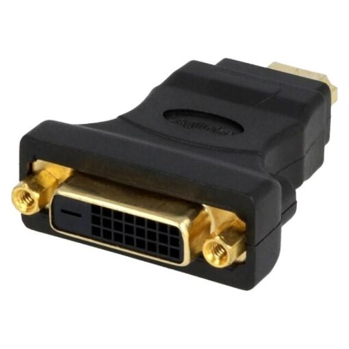 ADNAuto DVI-D to HDMI Adapter - 24+1 Female to Male - Black