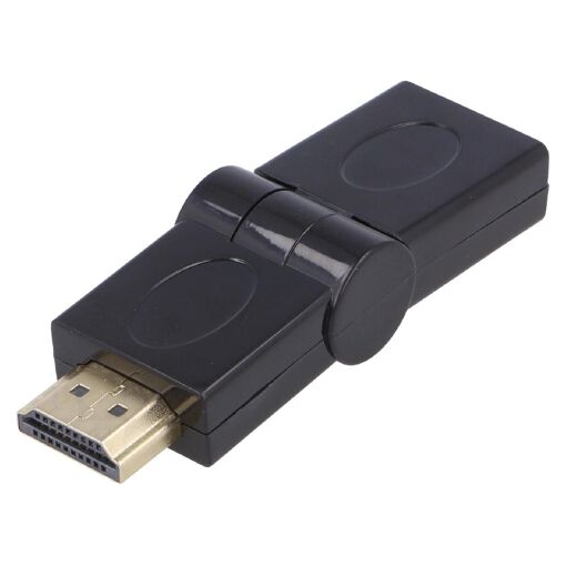 ADNAuto HDMI 1.4 Adapter (90 Degrees, Black)