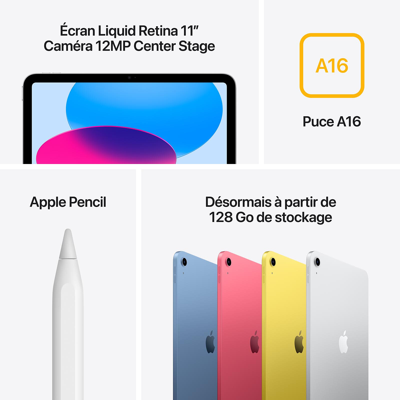 Apple iPad (2025) 256GB Wi-Fi + Cellular Blue 