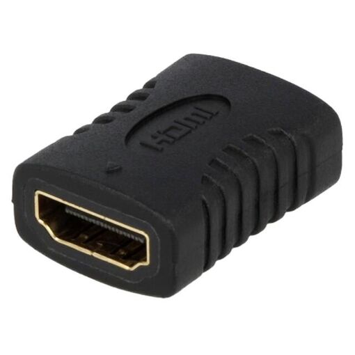 Adaptateur HDMI femelle des deux côtés - Noir - ADNAuto
