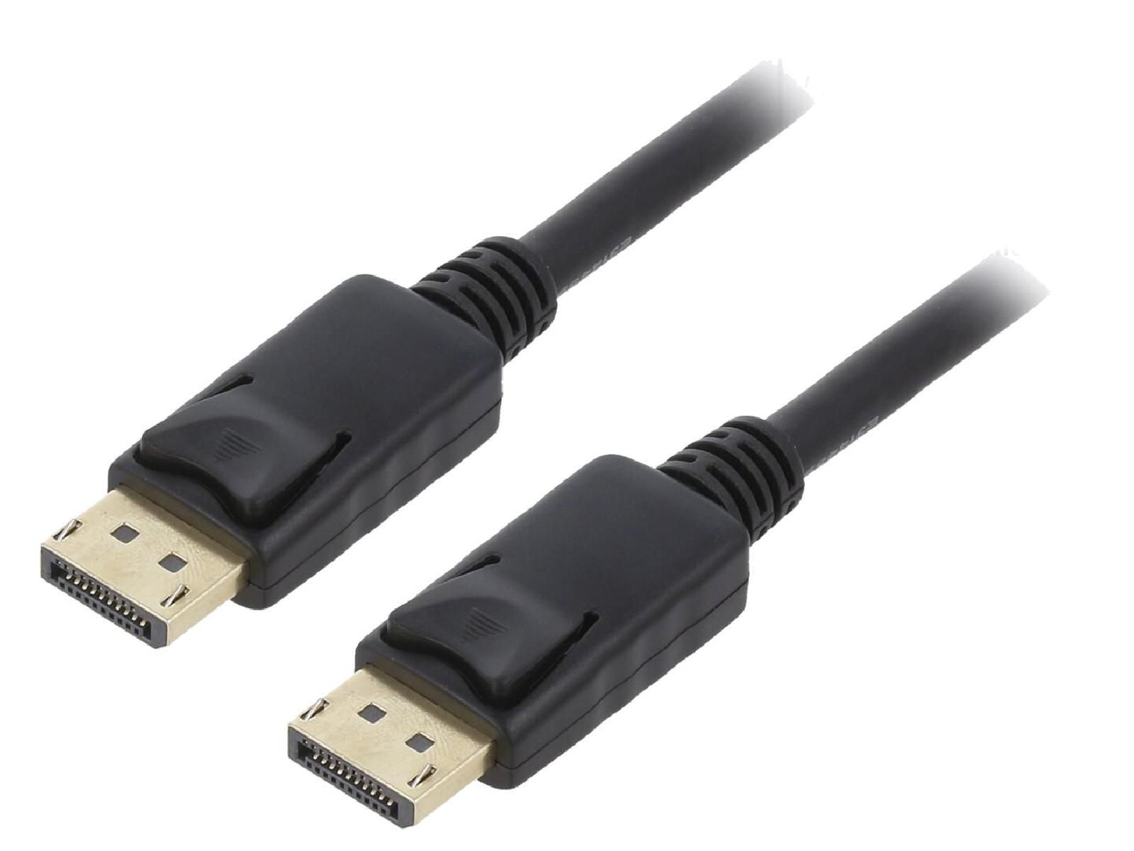 ADNAuto 4K DisplayPort Cable (5m, Black)