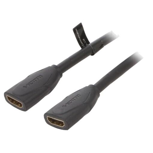 Câble HDMI 2.0 ADNAuto 4K 3D UHD 0,5 m - Noir