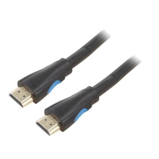 Cable HDMI 2.0 ADNAuto 3m, conector masculino doble de ambos lados - Negro