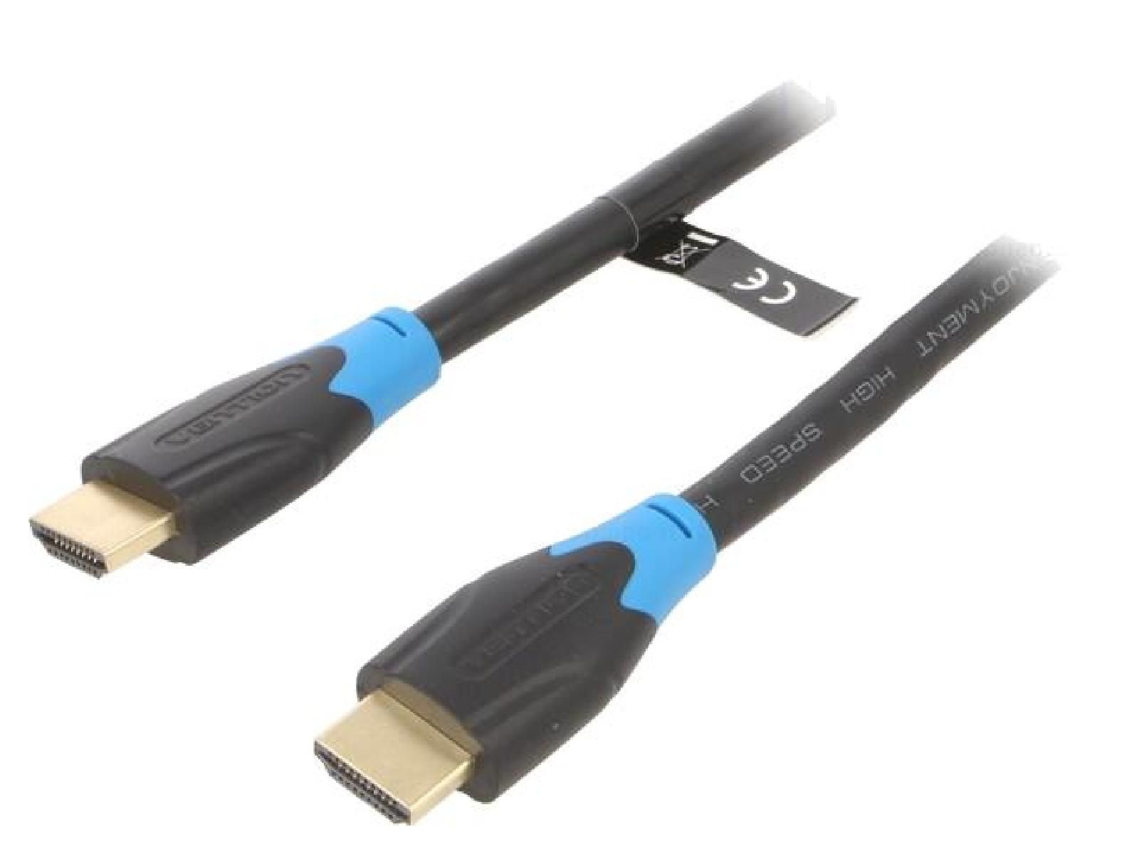 ADNAuto 2m HDMI 2.0 Cable, UHD 4K 3D, Black