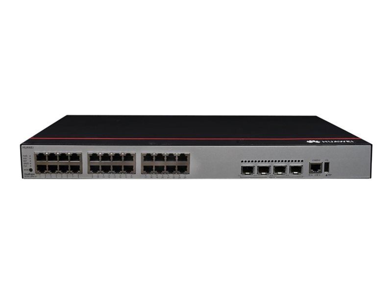 Huawei CloudEngine S5735-L24P4X-A1 - Switch - C3 - Managed - 48 x 10/100/1000 + 4 x 10 Gigabit Ethernet - Side-to-front air flow - Rack mountable - PoE+