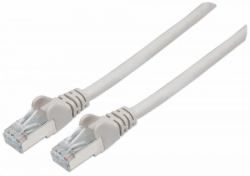 IC Intracom Cat6A Network Patch Cable, 5m, Grey, Snagless