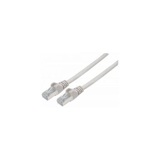 Cable de red IC Intracom Cat6A, 5 m, Gris, Sin enganche