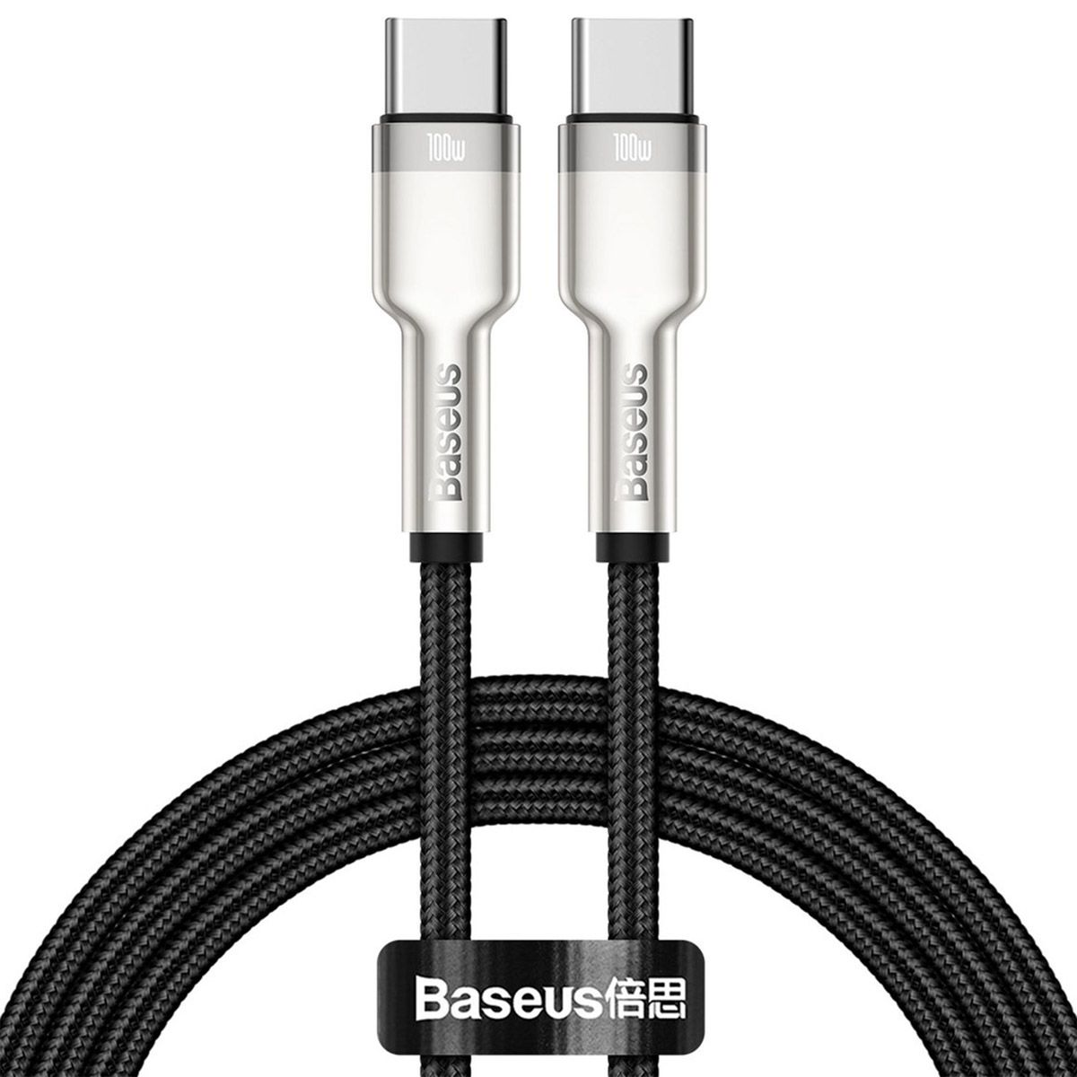 Baseus Cafule Series USB-C to USB-C Cable, 100W, 1m, Black
