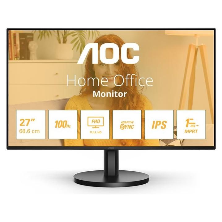 AOC B3 Series 27-Inch LED Monitor - Black