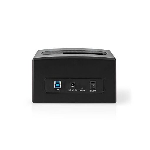 Estación de conexión Connectland USB 3.0 con salidas SATA para disco duro, negro
