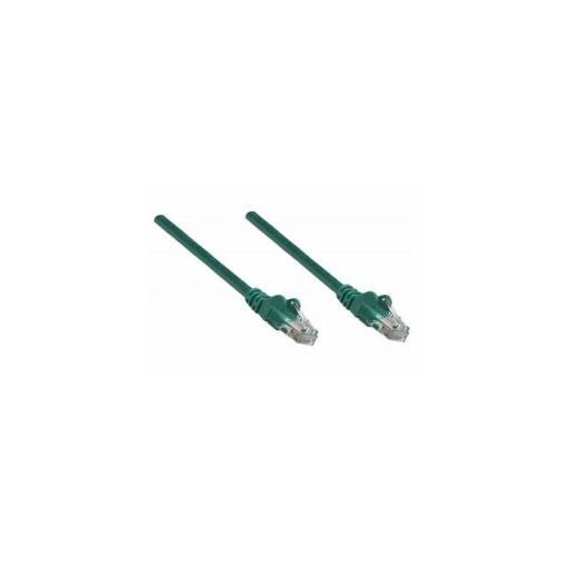 IC Intracom Network Patch Cable, Cat6, 0.25m, Green, Copper, S/FTP, LSOH/LSZH, PVC, RJ45, Gold Plated Contacts, Snagless, Booted, Lifetime Warranty