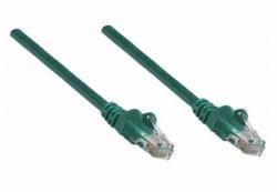 IC Intracom Network Patch Cable, Cat6, 0.25m, Green, Copper, S/FTP, LSOH/LSZH, PVC, RJ45, Gold Plated Contacts, Snagless, Booted, Lifetime Warranty