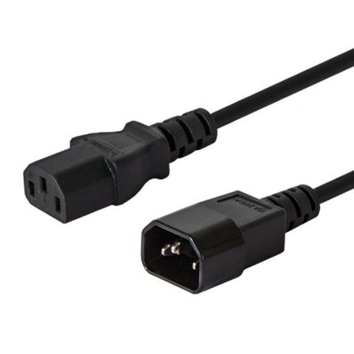 Câble d'alimentation Savio CL-99 Noir C13 C14 1,2 m