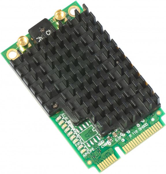MikroTik RouterBOARD R11e-5HacD - Adaptador de red - Tarjeta Mini PCIe - Wi-Fi 5