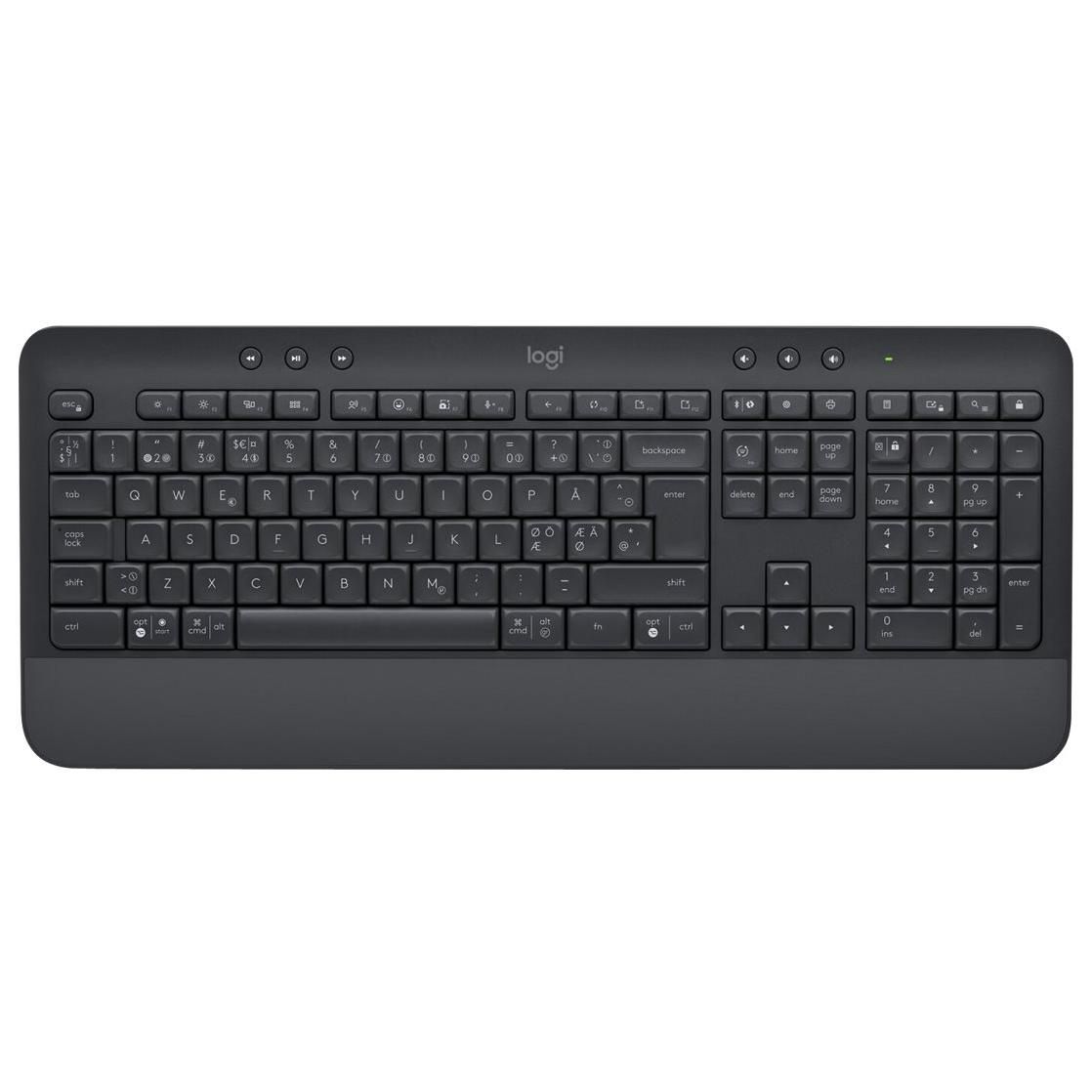 Logitech Signature K650 Wireless Keyboard - QWERTZ Layout - Hungarian - Graphite