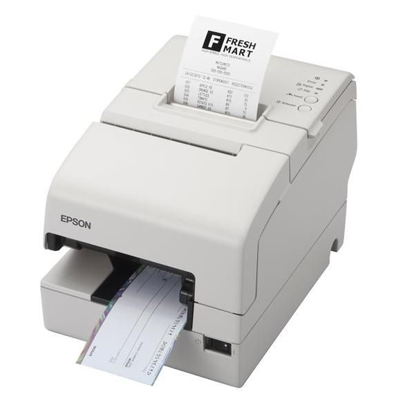 Epson TM H6000IV Thermal Printer - 230x297mm Roll, 7.95cm - 9 Pin USB Serial - White