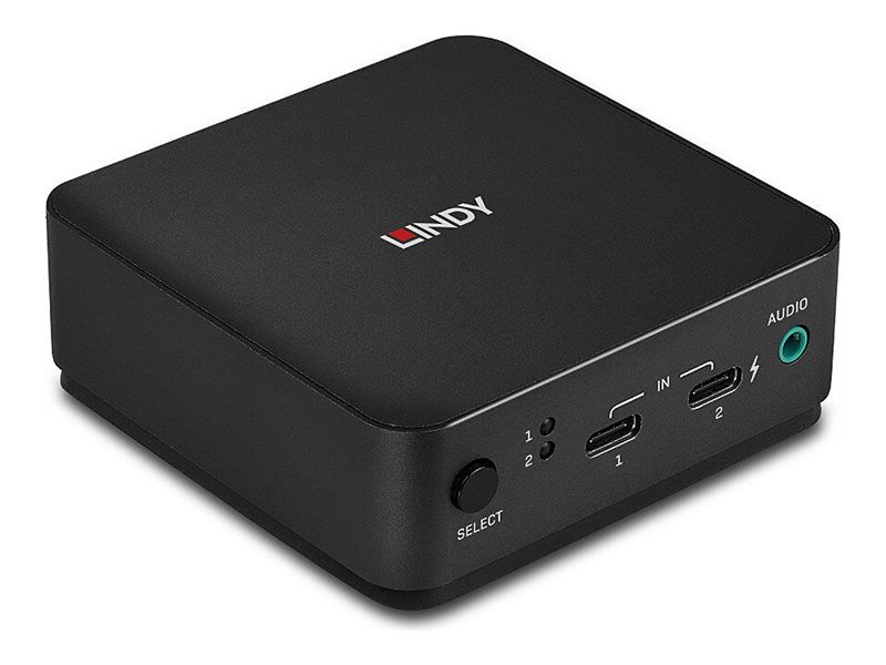 Lindy USB-C 2-Port KVM Switch