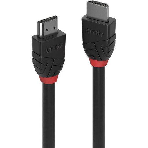 Câble HDMI ultra haute vitesse Lindy Black Line avec Ethernet