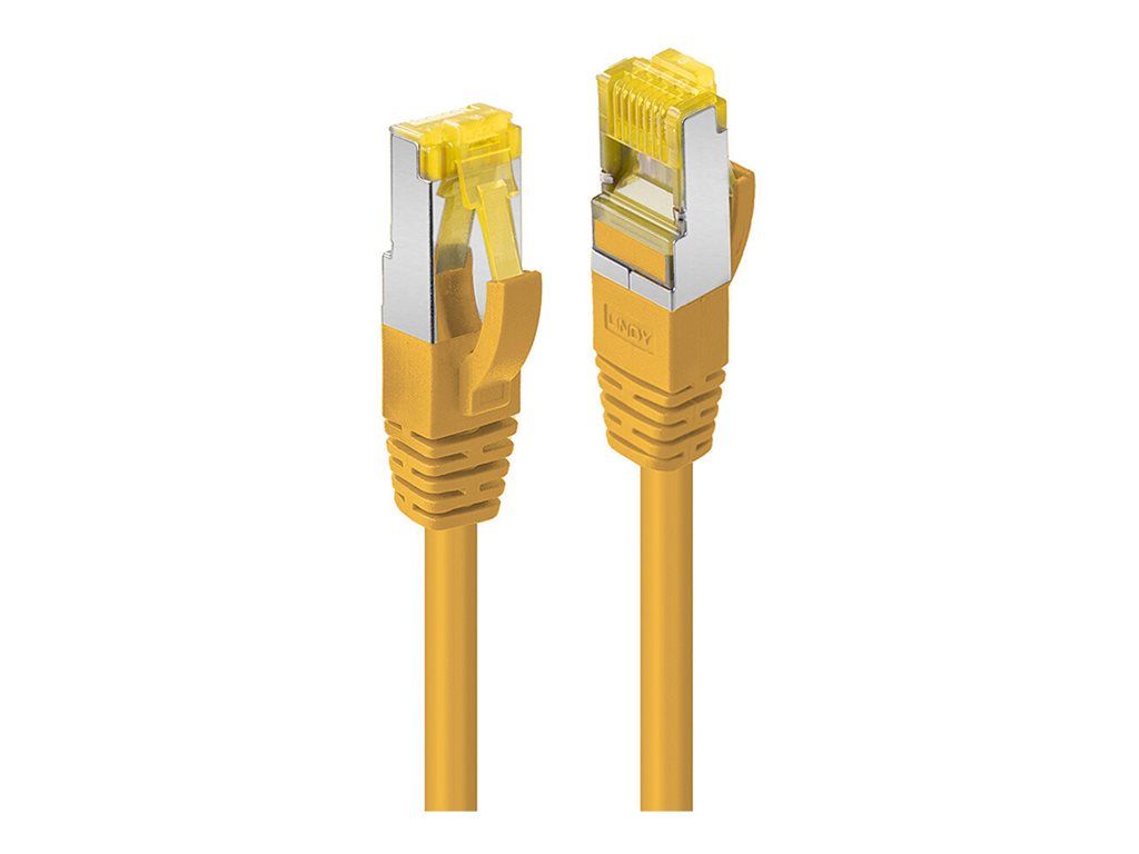 Lindy RJ-45 Connectors, 15m CAT 7/CAT 6a, Yellow