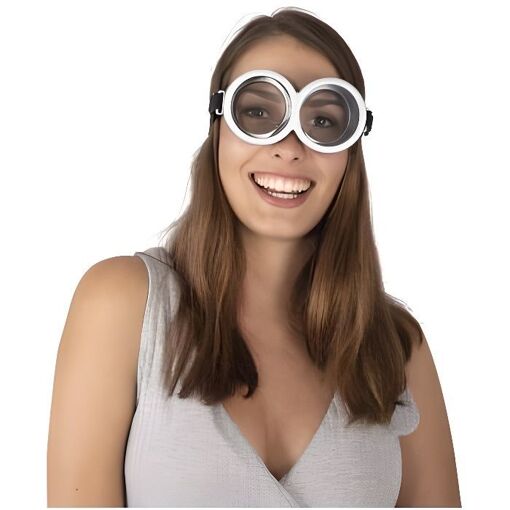 PTIT CLOWN Yellow Minion Grey Glasses