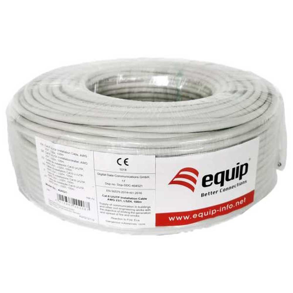 Equip Cat 6 UTP 100m Halogen-Free Reel