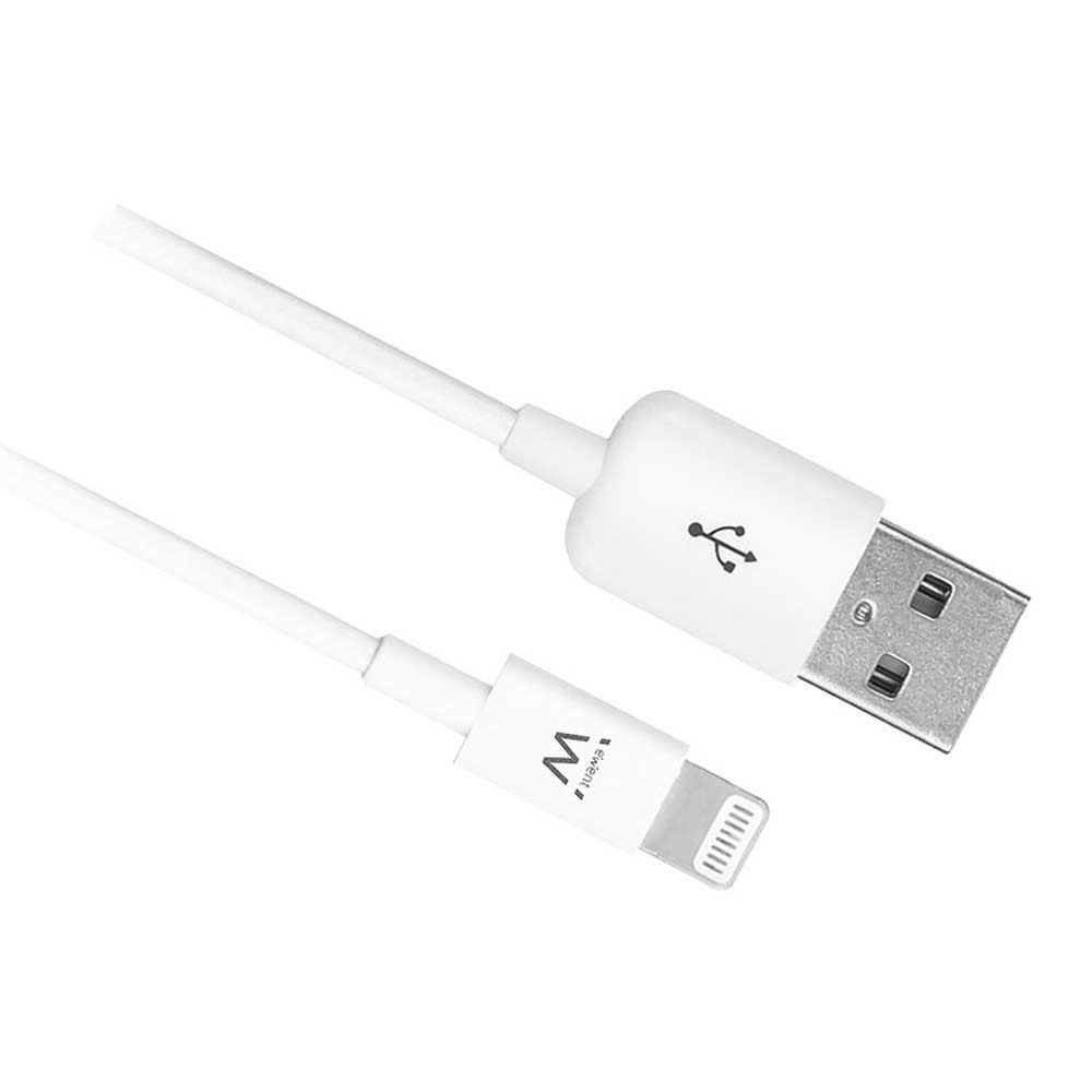 Ewent USB A to Lightning Cable, 2m (EW9902)