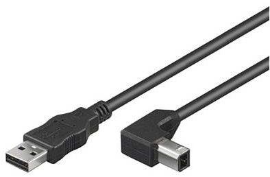 TECHLY USB A to USB B Cable (005 Angled)