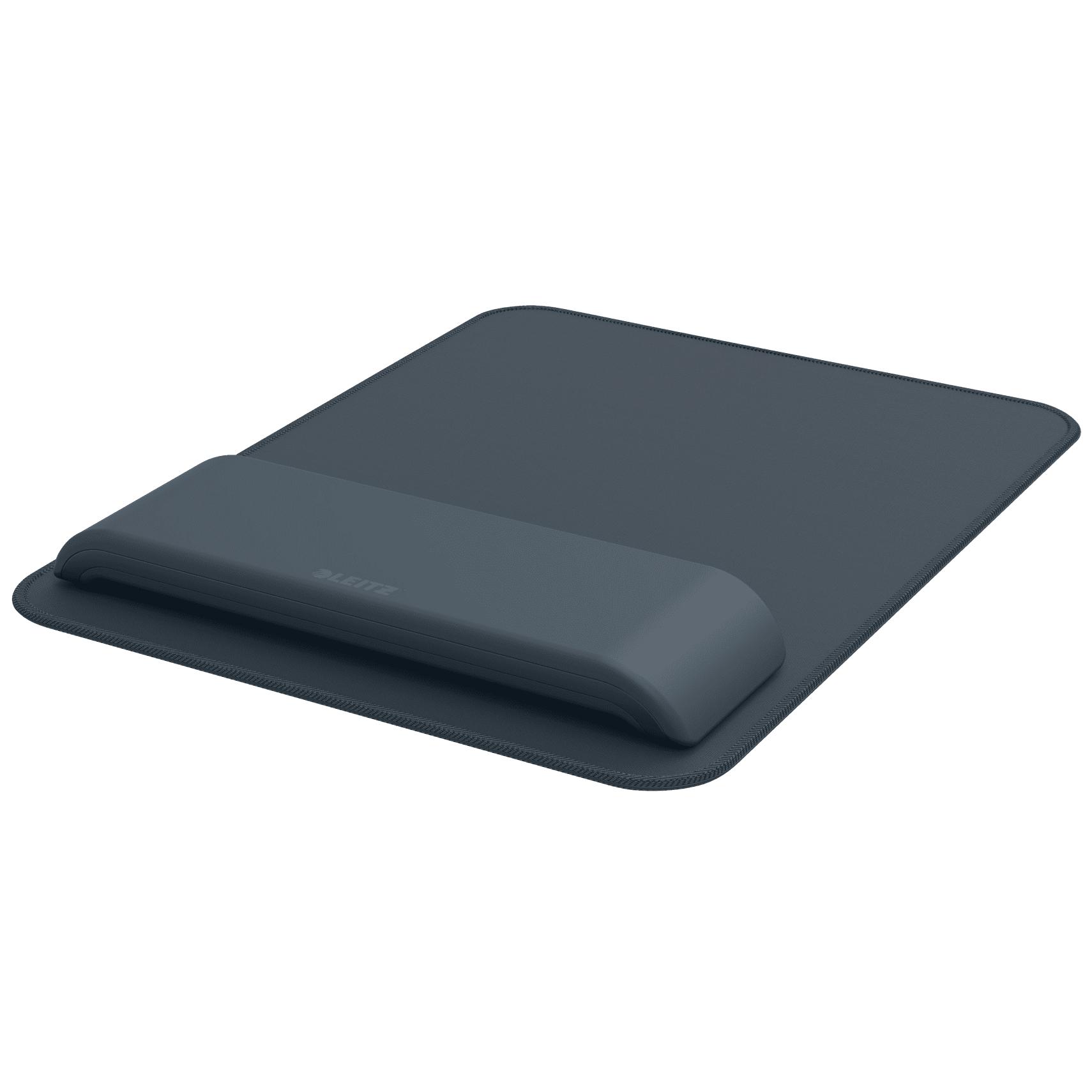 Leitz Ergonomic Mouse Pad with Wrist Rest, Gray