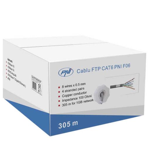 Pni Network Cable FTP Cat6 305m