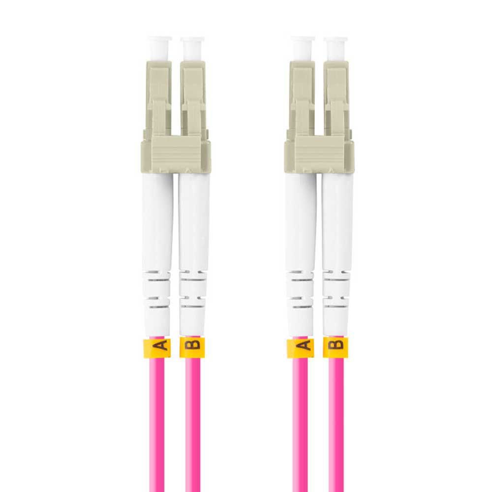Lanberg Optical Fiber Cable LC UPC Duplex OM4 50/125 LSH 1M