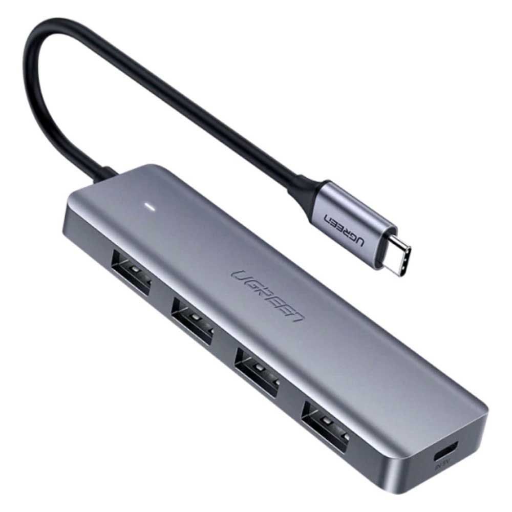 Hub UGREEN 4 en 1, Plata