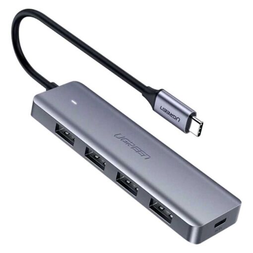 Hub UGREEN 4 en 1, Argent